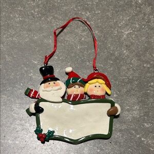 Personalize-able Holiday ornament